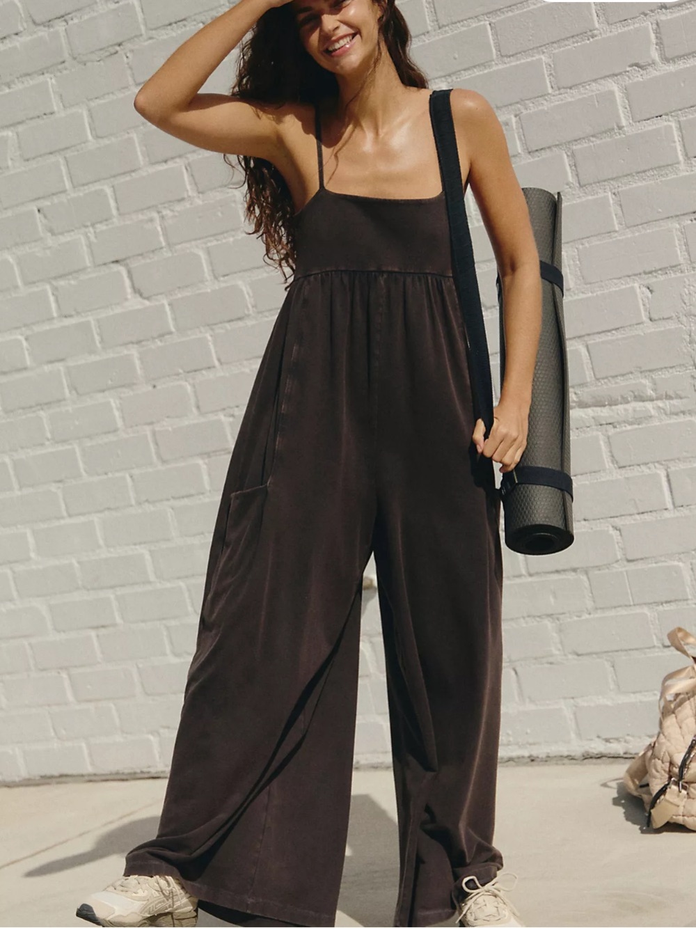 NWT FREE PEOPLE Hot Shot Strappy Onesie!